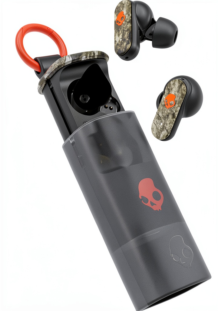 Skullcandy Dime EVO True Wireless Earbuds in multiple colors displayed on a table