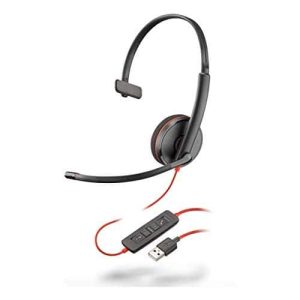 Plantronics Blackwire 3210 USB Headset Single Ear Office-0