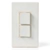 Leviton Decora Combination Switch Durable Two Rocker Design-2