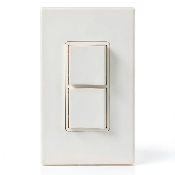 Leviton Decora Combination Switch Durable Two Rocker Design-2