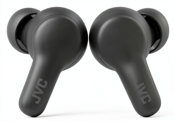 JVC Gumy True Wireless Headphones Black Comfort Stick Design-1