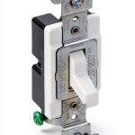 Leviton 5501-LHW Lighted Toggle Switch Commercial Grade-0