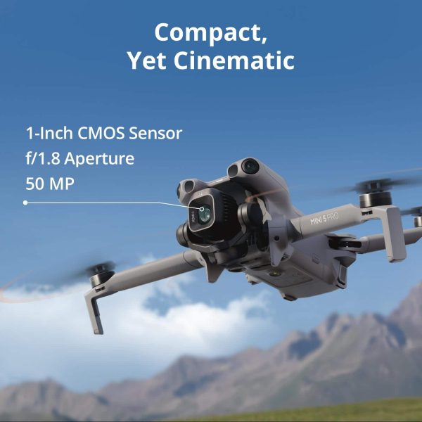 DJI Mini 5 Pro Drone Fly More Combo Plus Gray RC 2-2