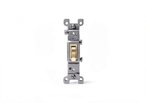 Leviton Grounding Quiet Toggle Switch 15A 120V Indoor-0