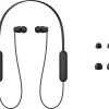 Sony WIC100 Wireless In Ear Headphones Black-3