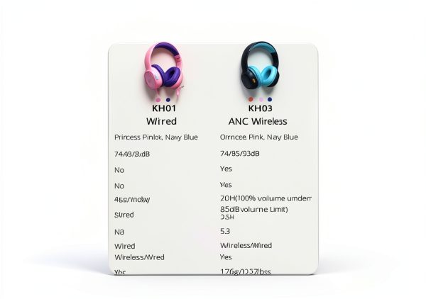 Tronsmart KH01 Kids Headphones Safe Volume Foldable Over Ear-4