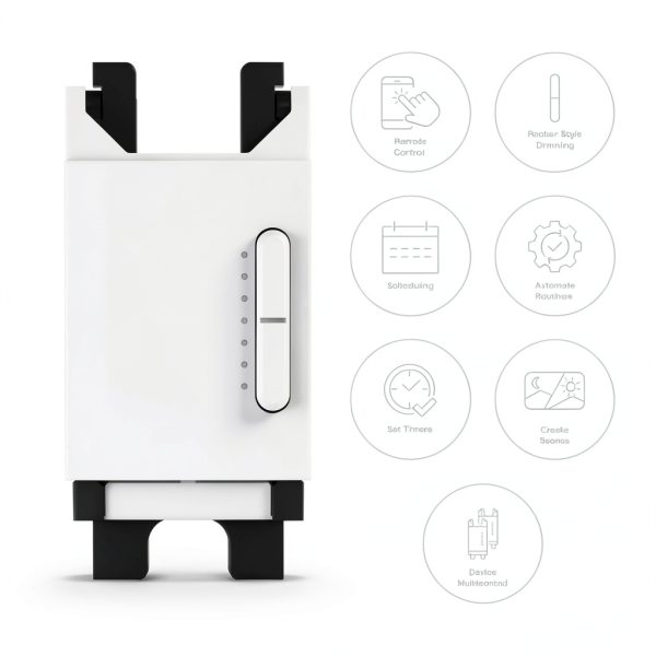Deako Smart Dimmer Lighting Control Switch for Home Ambiance-1