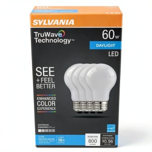 Sylvania TruWave LED Bulb Dimmable Daylight 4 Pack-0