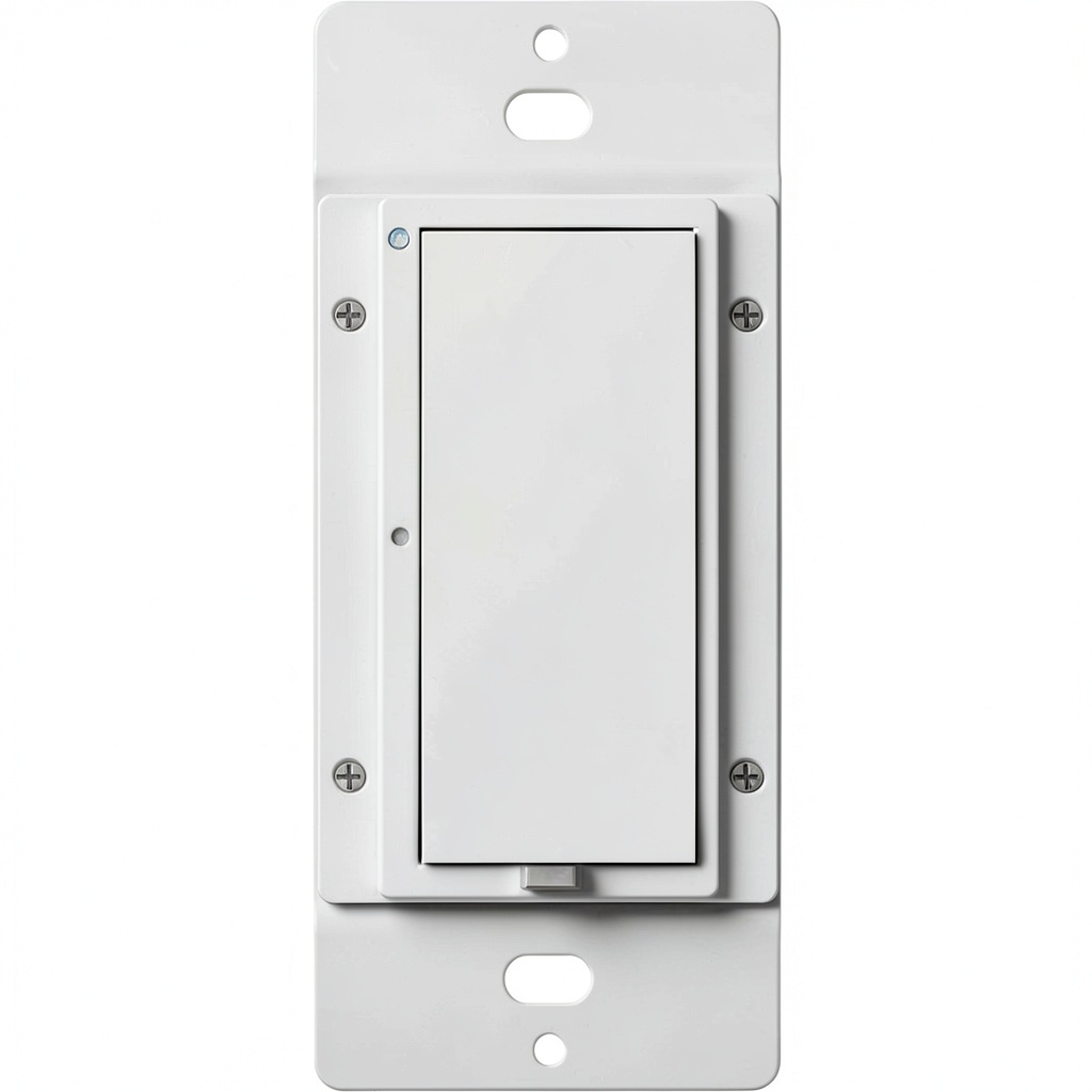 INSTEON Smart On/Off Switch installed in a modern home setting