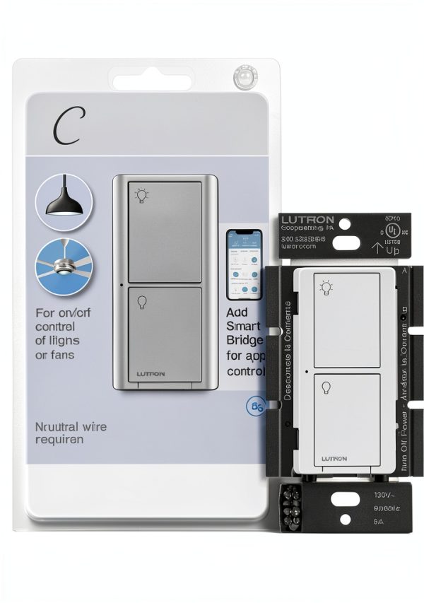 Lutron Caseta Smart Switch Wireless Lighting Control-0