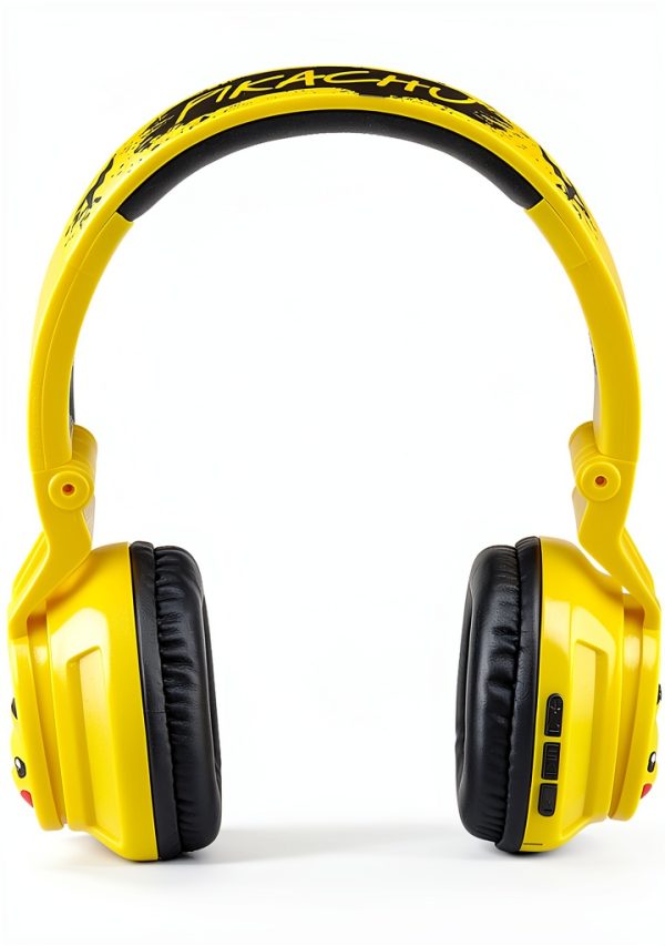 eKids Pokemon Pikachu Wireless Headphones Kids Safe Volume-2