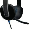 Logitech H540 Wired On Ear Headset Black Noise Canceling-4