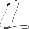 Sony WIC100 Wireless In Ear Headphones Black-0