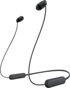 Sony WIC100 Wireless In Ear Headphones Black-0