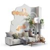 Nanoleaf Elements Hexagons Smarter Kit Wood Look Panels-4