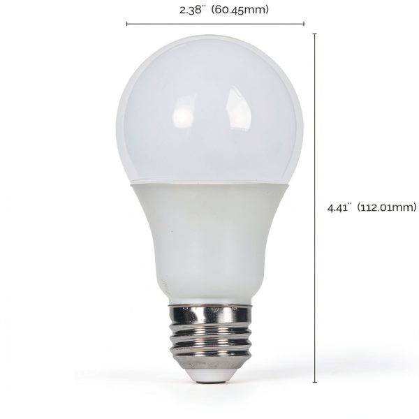 SATCO A19 E26 LED Bulb Soft White 60 Watt Equivalent-1