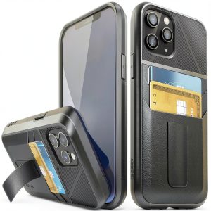 VENA iPhone 12 Pro Max Wallet Case Kickstand Drop Protection-0
