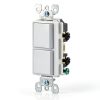 Leviton Decora Combination Switch Low Profile Commercial-1