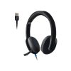 Logitech H540 Wired On Ear Headset Black Noise Canceling-0