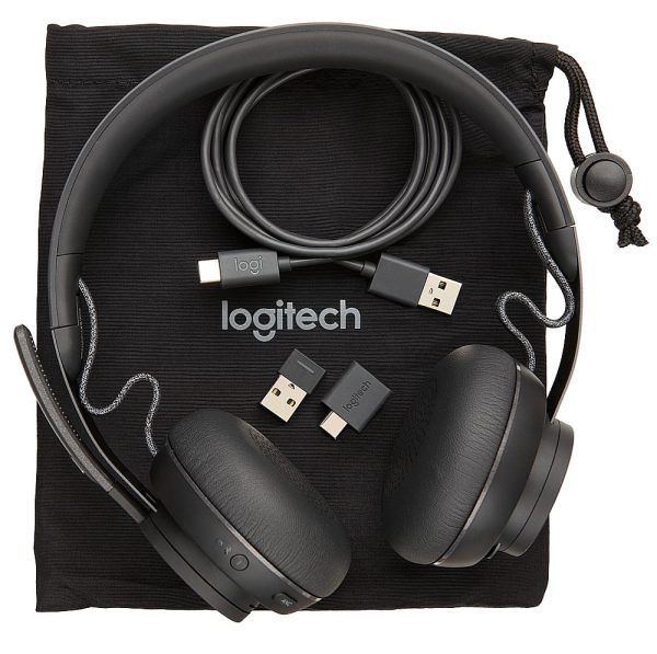 Logitech Zone Wireless Bluetooth Noise Cancelling Headset-9