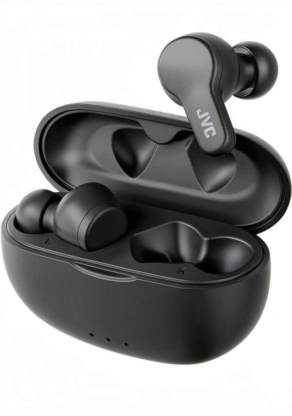 JVC Gumy True Wireless Headphones Black Comfort Stick Design-2