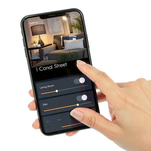 Cync Reveal BR30 Smart LED Bulb Color Changing Indoor-3