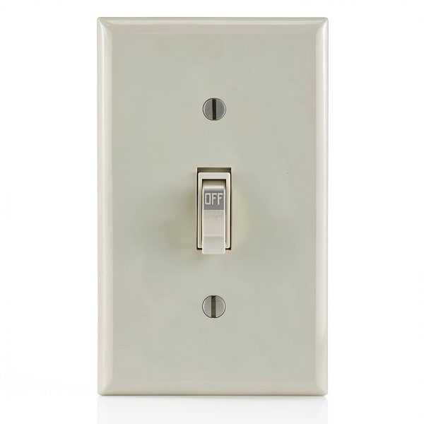 Leviton Toggle Switch Quiet Operation Quickwire Terminals-2