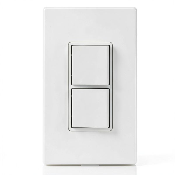 Leviton Decora Combination Switch Low Profile Commercial-3