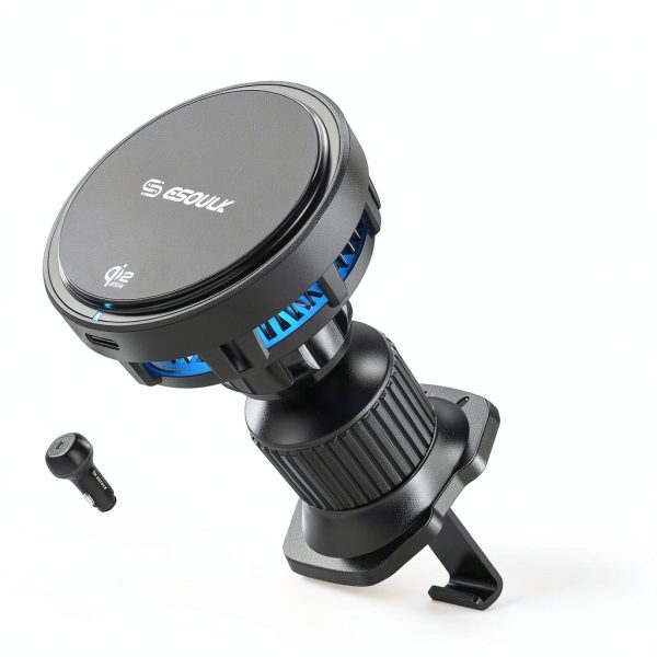 Pavo 25W Qi 2.2 Cooling Magnetic Wireless Car Charger-5