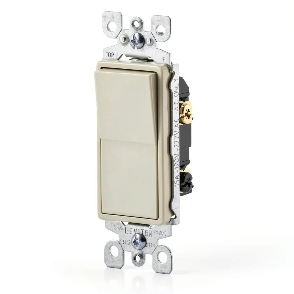 Decora Rocker 3 Way Switch 15 Amp Residential Grade-1
