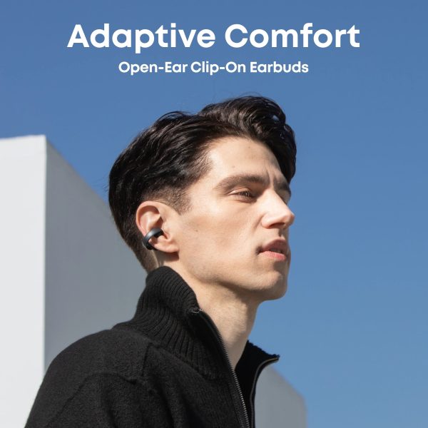 Soundcore AeroClip Open Ear Clip On Earbuds Comfortable-10