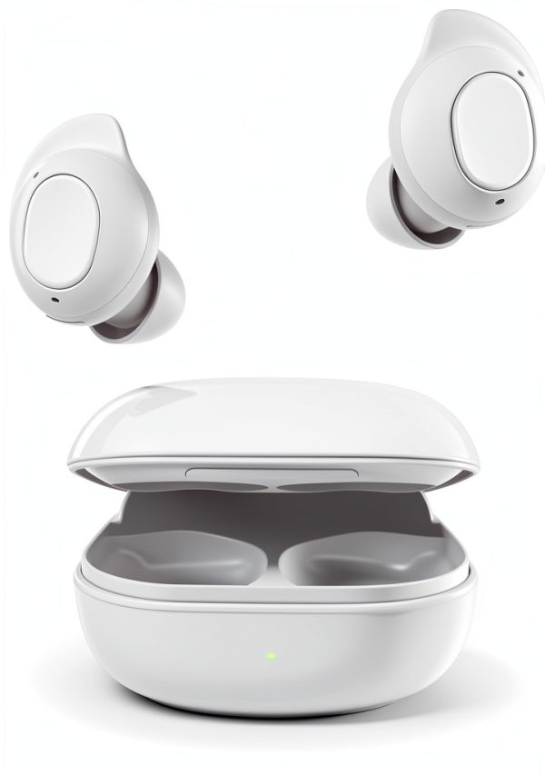 Samsung Galaxy Buds FE Wireless Earbuds Graphite White-1