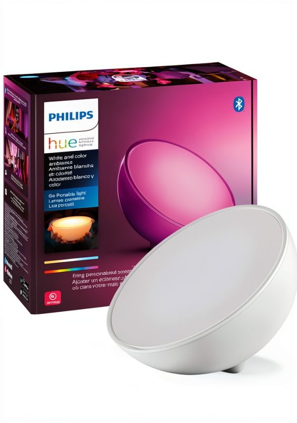 Philips Hue Go Portable Smart Light Color Ambiance Table-0