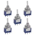 SPDT Mini Toggle Switch 6A 125V AC ON OFF ON Design-0