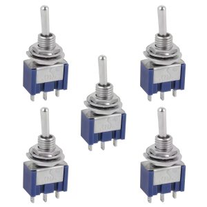 SPDT Mini Toggle Switch 6A 125V AC ON OFF ON Design-0