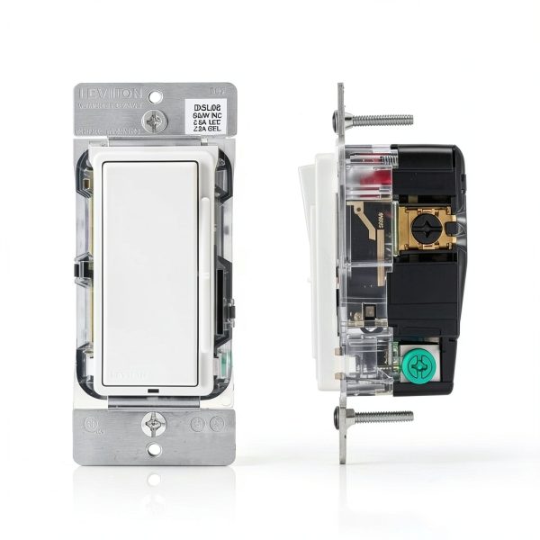 Leviton Decora Slide Dimmer LED Lighting Control Switch-8