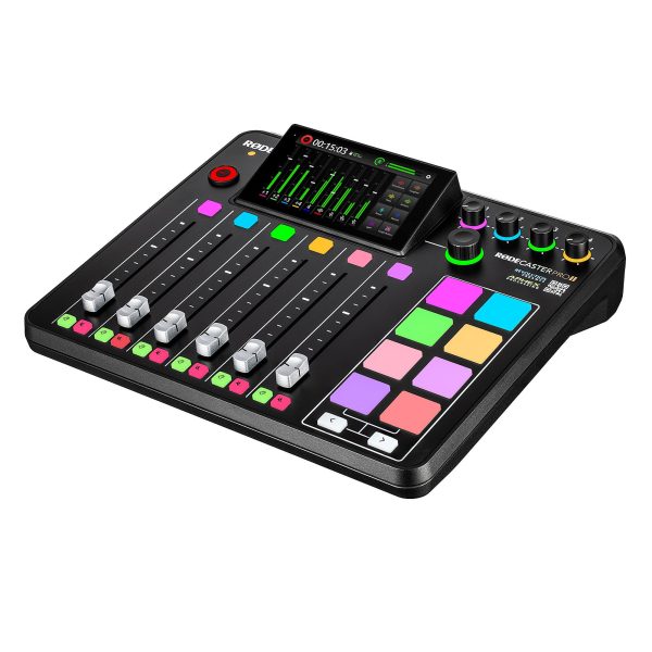 RODE RODECaster Pro II Bundle Podcasting Audio Console-5