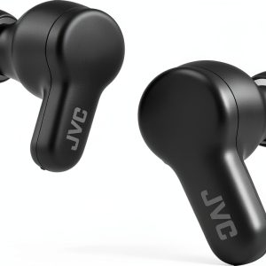 JVC Gumy True Wireless Headphones Black Comfort Stick Design-0