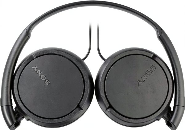 Sony ZX Series Wired On Ear Headphones Black White-1