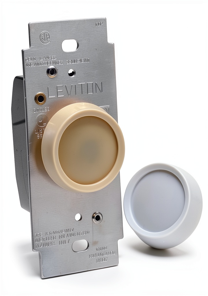 Trimatron 6602-IW dimmer installed in a standard electrical box