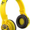 eKids Pokemon Pikachu Wireless Headphones Kids Safe Volume-0