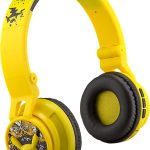 eKids Pokemon Pikachu Wireless Headphones Kids Safe Volume-0