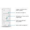 Caseta Wireless Dimmer Kit Smart Bridge HomeKit Lighting-9