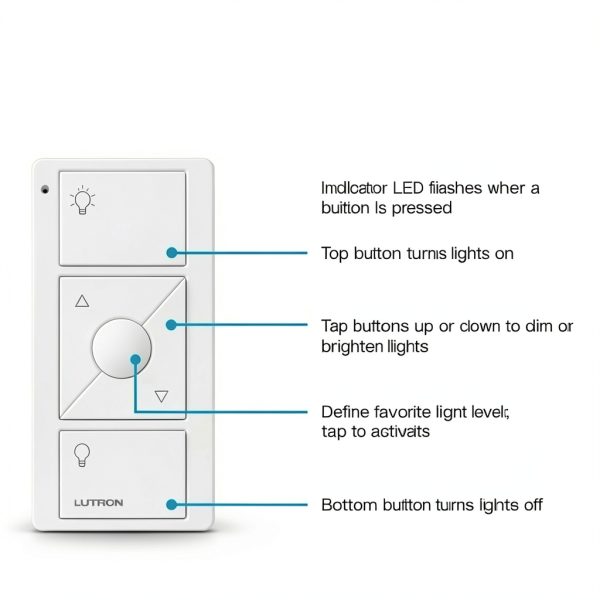 Caseta Wireless Dimmer Kit Smart Bridge HomeKit Lighting-9
