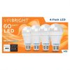 Viribright A19 LED Bulb Dimmable 60W Warm White-1