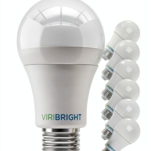 Viribright A19 LED Bulb Dimmable 60W Warm White-0