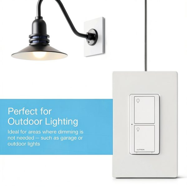 Lutron Caseta Smart Switch Wireless Lighting Control-7