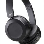 JVC On Ear Headphones Black Powerful Sound Audio-0