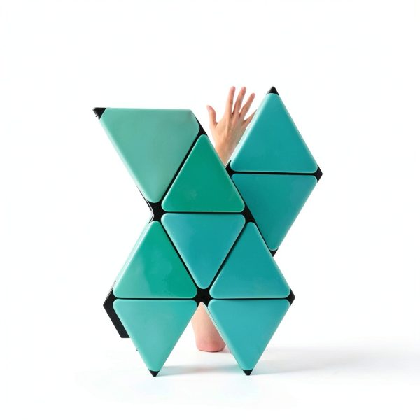 Nanoleaf Shapes Ultra Black Triangles Expansion Pack 3-6