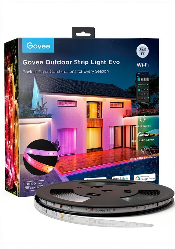 Govee Outdoor RGBIC Strip Lights Color Changing Effects-0